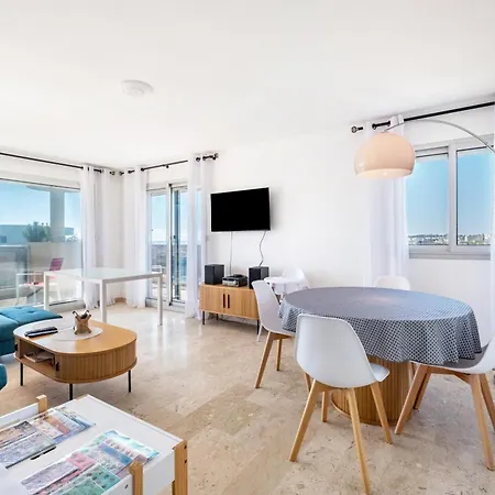 La Nautique 3p Proche Vue Apartment Antibes